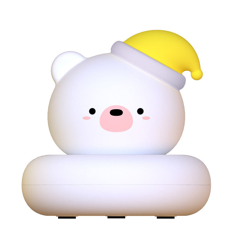Cute Pet Tap Light — Bunny, Kitten, Duckling & Bear Bedside Night Light