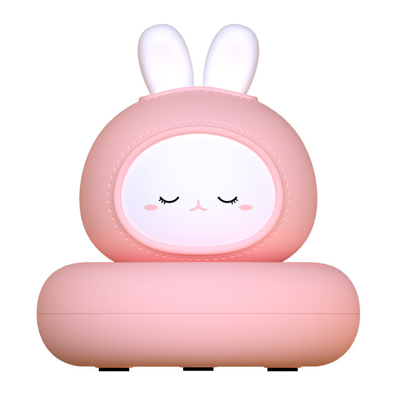Cute Pet Tap Light — Bunny, Kitten, Duckling & Bear Bedside Night Light