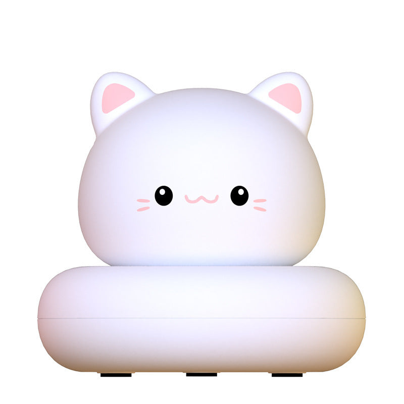 Cute Pet Tap Light — Bunny, Kitten, Duckling & Bear Bedside Night Light